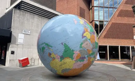 LSE Globe Artwork