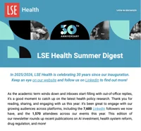 LSE Health Summer Digest