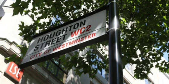 Houghton Street sign