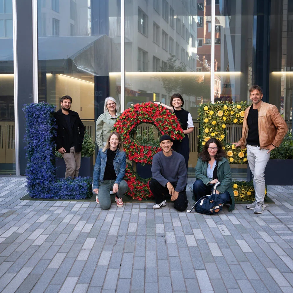 LSE iQ team in the Communications Division