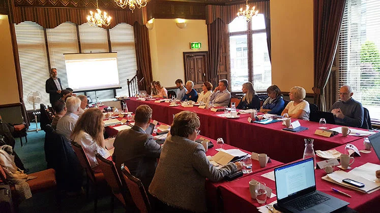 LSE–Lancet Meeting of Commissioners in Edinburgh, September 2018: The LSE team travelled to Edinburgh to meet a range of NHS stakeholders representing the Royal College of Physicians on Edinburgh, the Royal College of Surgeons, the Royal College of General Practitioners, NHS Scotland, the University of Edinburgh and the Scottish Government. This was followed by a general meeting of the Commission to discuss the initial results of a situational analysis of the major challenges facing the NHS in each UK countries, followed by open debate regarding potential policy recommendations.

