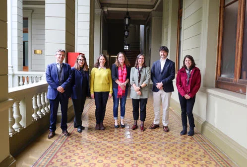 Group of faculty at Sao Paulo University
