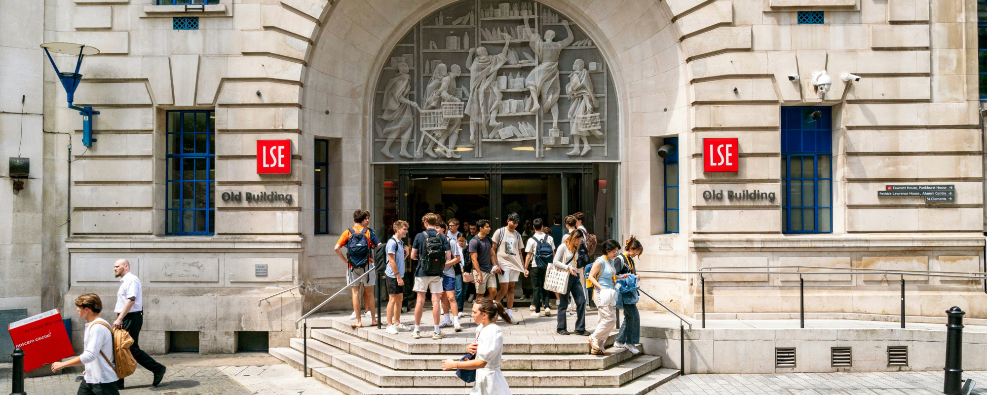 LSE Old Building Entrance