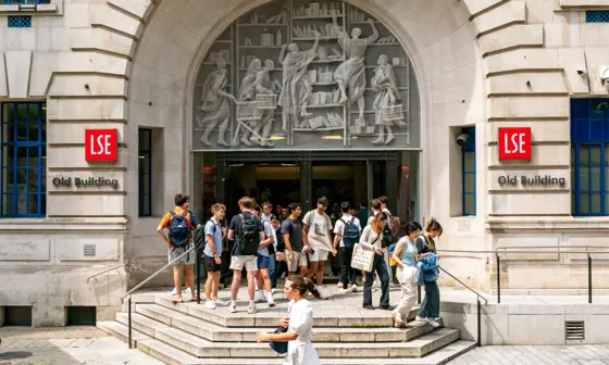 LSE Old Building Entrance