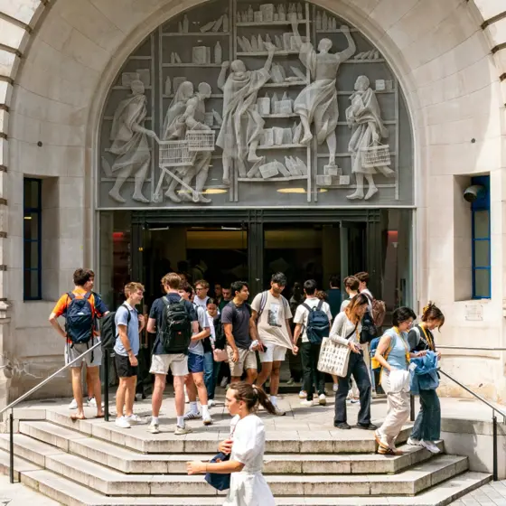 LSE Old Building Entrance