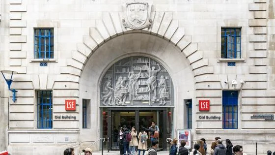 Old building entrance