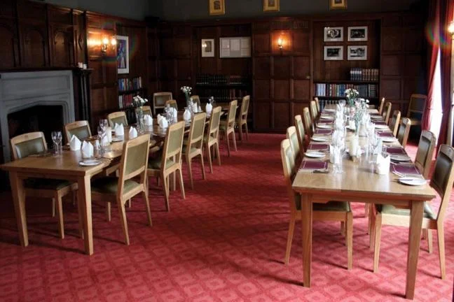 Dining hall inside the Cumberland Lodge