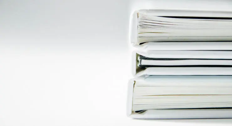 A Stack of files