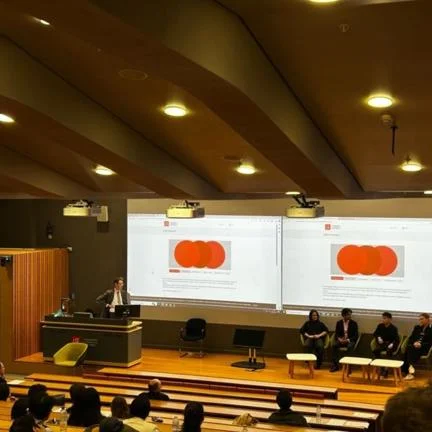 PPE Research Showcase event at Sheikh Zayed Theatre