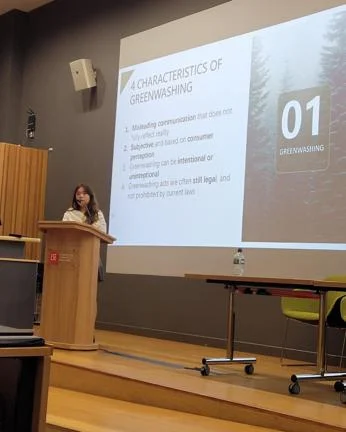 PPE Research Showcase talk held in LSE's Sheikh Zayed Theatre