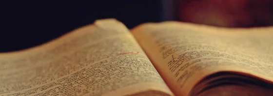 An open book