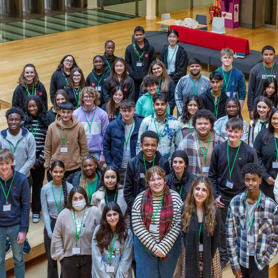 School students attending LSE Springboard