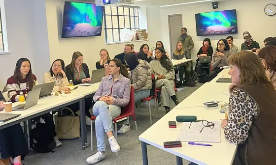 Audience picture from a Lunch and Learn Seminar