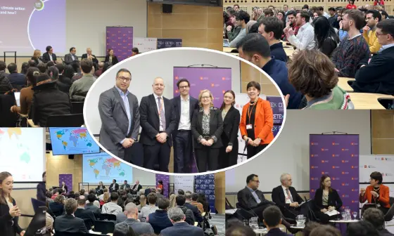 photo collage of the event