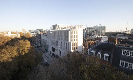 LSE campus aerial view