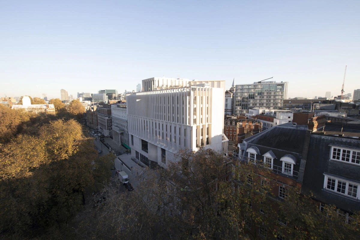 LSE campus aerial view