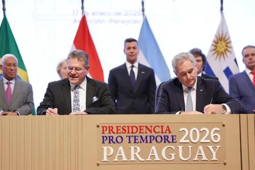 Maroš Šefčovič, European Commissionner, to Paraguay