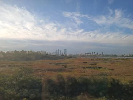 New York City from the Meadowlands, New Jersey, September 2025