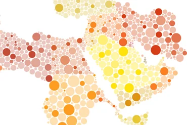 Middle East Centre homepage map