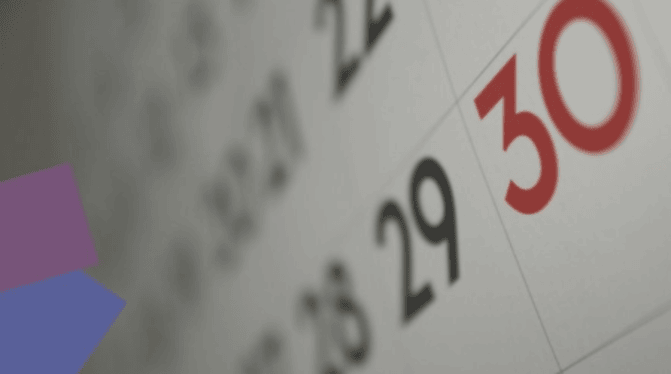 A calendar