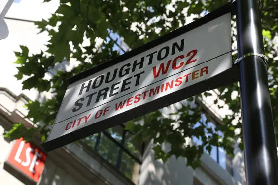 Houghton Street sign