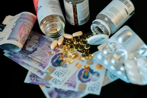 Money and pills