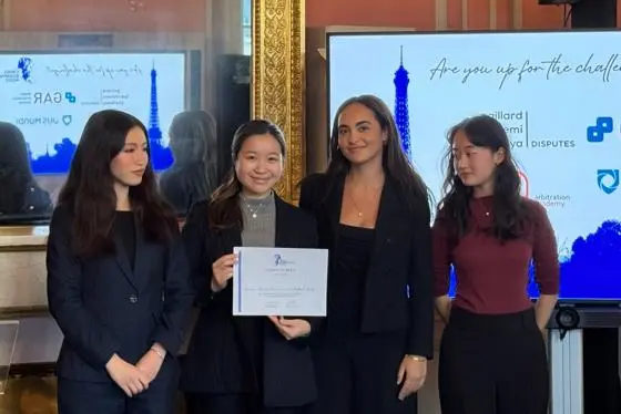 Moot Team at 2025 Cross Examination Moot