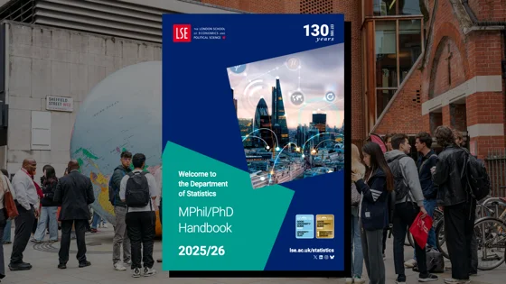 LSE Department of Statistics MPhil / PhD Handbook graphic