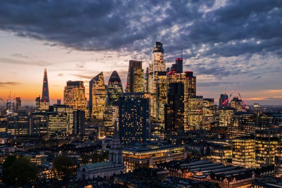 London skyline