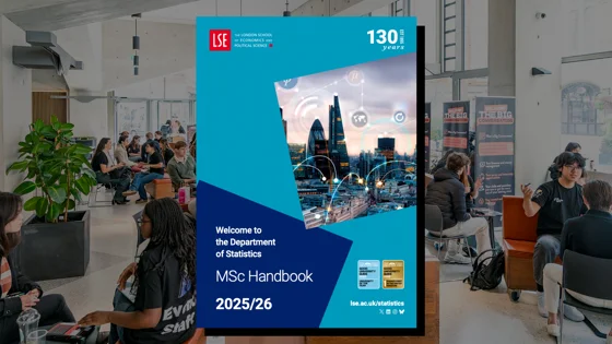 LSE Department of Statistics MSc Handbook graphic