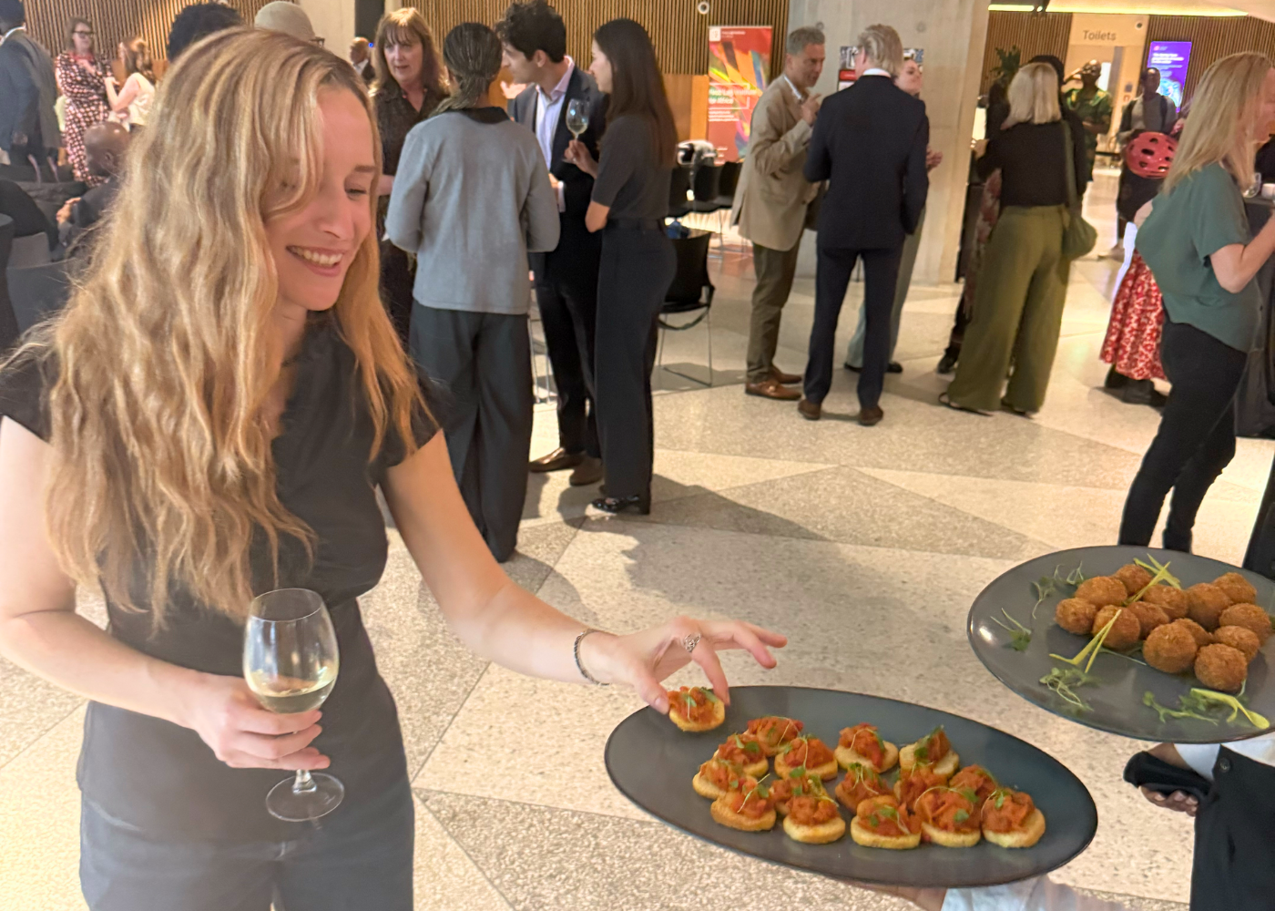 Networking reception