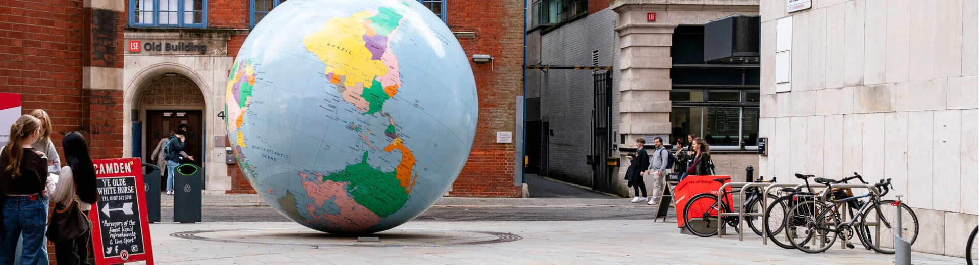 LSE's upside-down globe