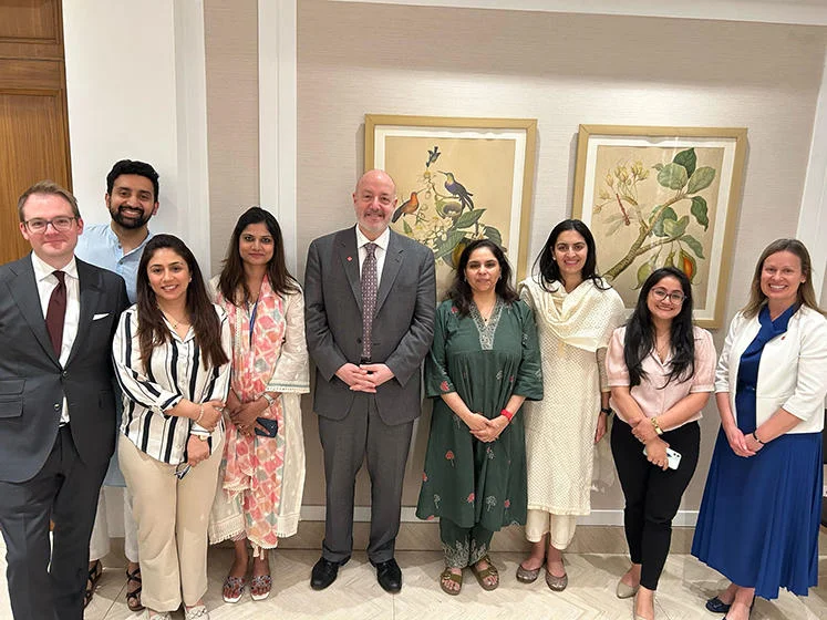 Some attendees at the student Counsellors session in Delhi