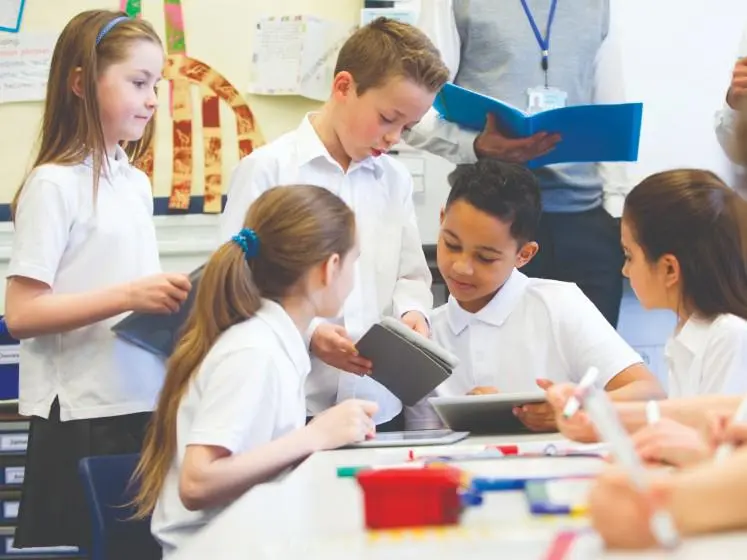 children classroom ipads 747x560