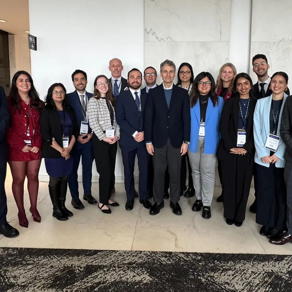 Students and faculty at GPPN conference