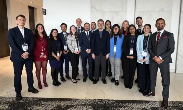 Students and faculty at GPPN conference