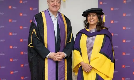 Larry Krammer and Safeena Husain