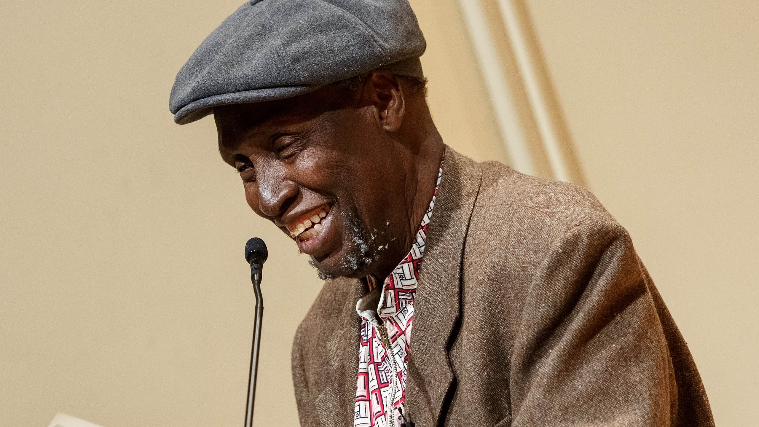 Headshot of Ngũgĩ wa Thiong'o