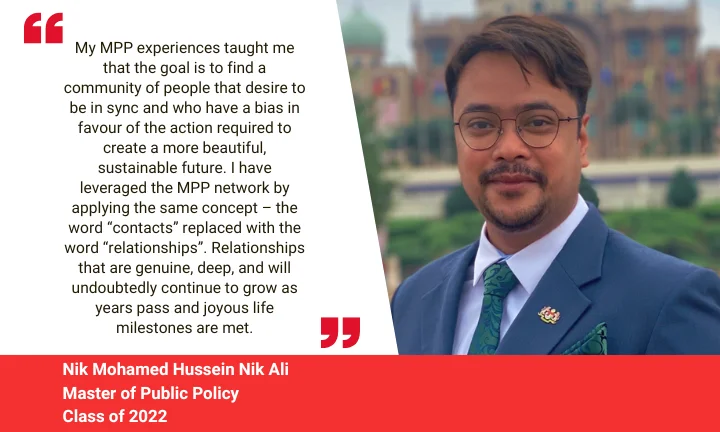 MPP Graduate testimonial