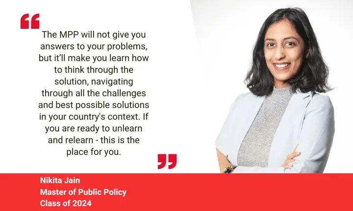 MPP Graduate testimonial