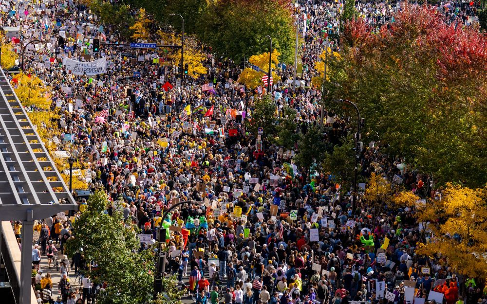 No King's protest USA