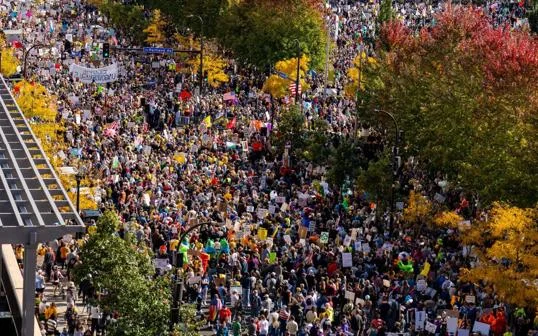 No King's protest USA
