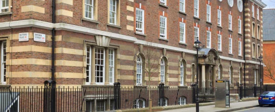 An exterior view of the Nutford House accommodation building at LSE
