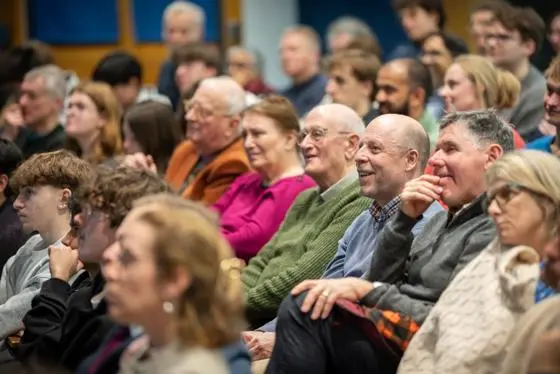 Audience members at an LSE event.