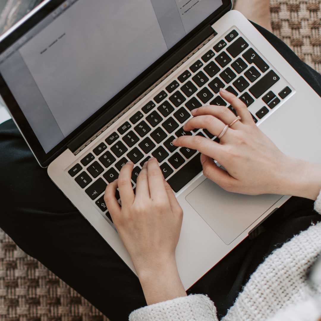 Online session laptop image