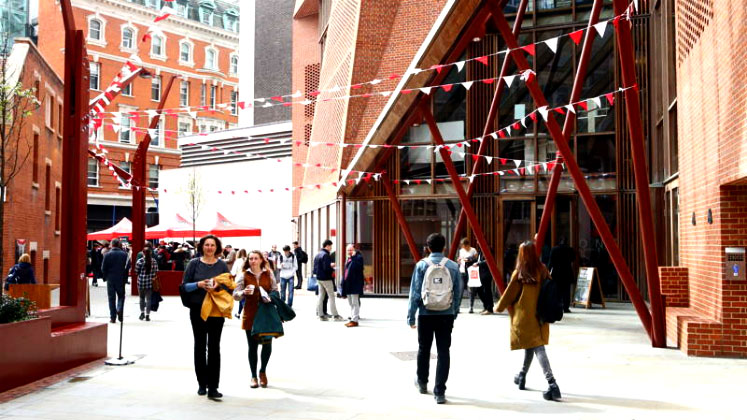 View of Saw Swee Hock on Open Day