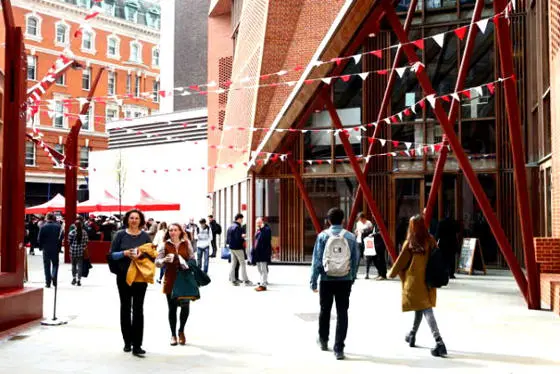 View of Saw Swee Hock on Open Day
