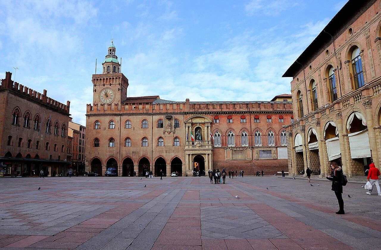 The Palazzo Comunale in Bologna