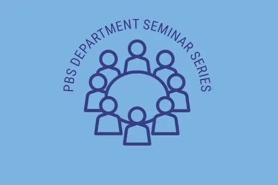 PBS Department Seminar Series logo