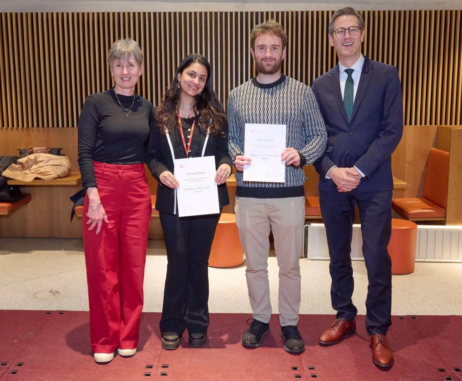 PBS staff at the 2025 LSE Excellence in Education Awards